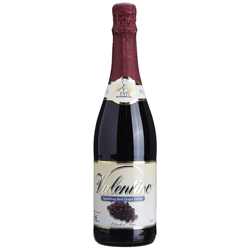 VALENTINO RED GRAPE SPARKLING DRINK 750ML