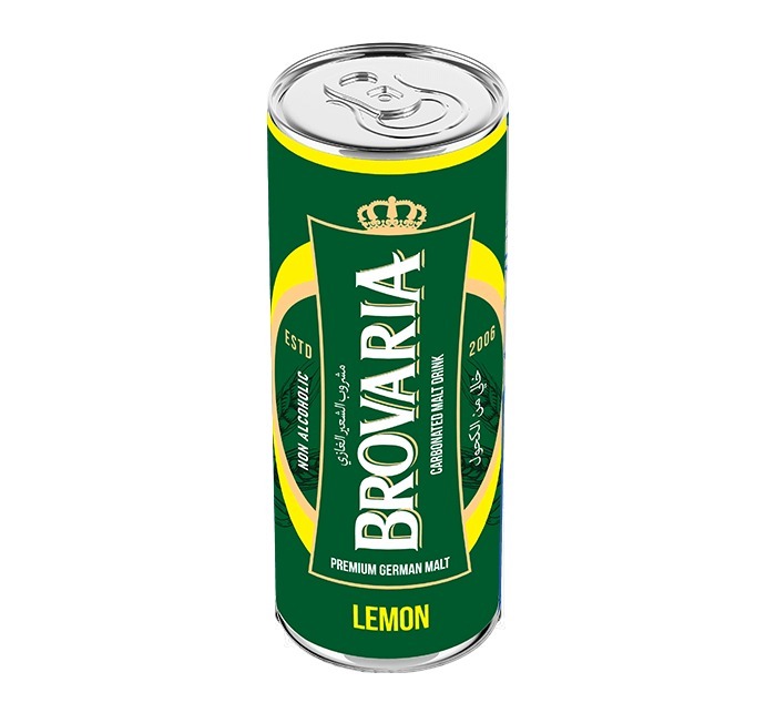 BROVARIA MALT DRINK 300ML LEMON-MINT
