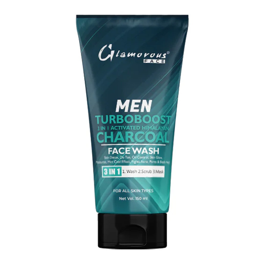 GLAMOROUS MEN FACE WASH 150ML