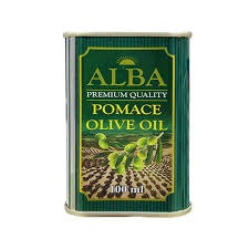 ALBA POMACE OLIVE OIL 100ML TIN