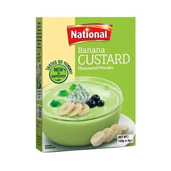 NATIONAL BANANA CUSTARD 275G