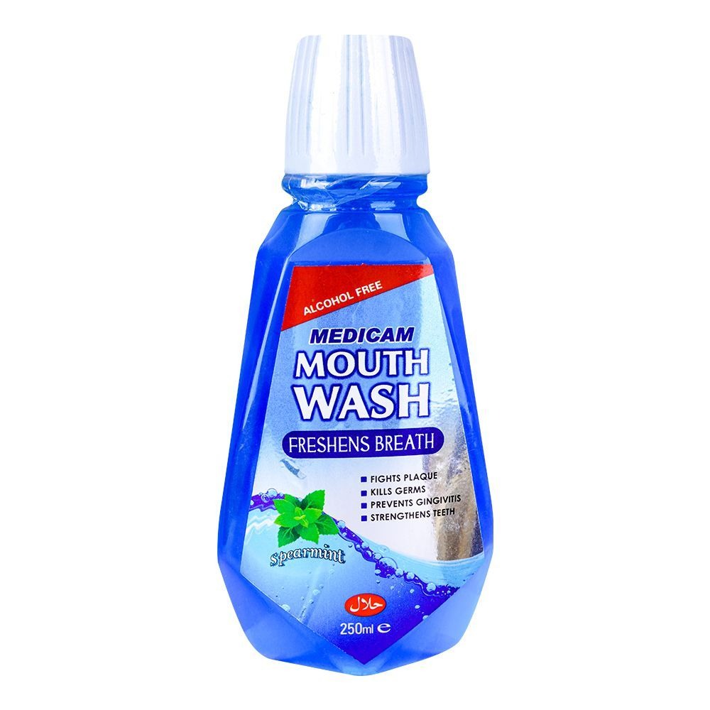 MEDICAM MUTH WASH 250 ML  SPEARMINT