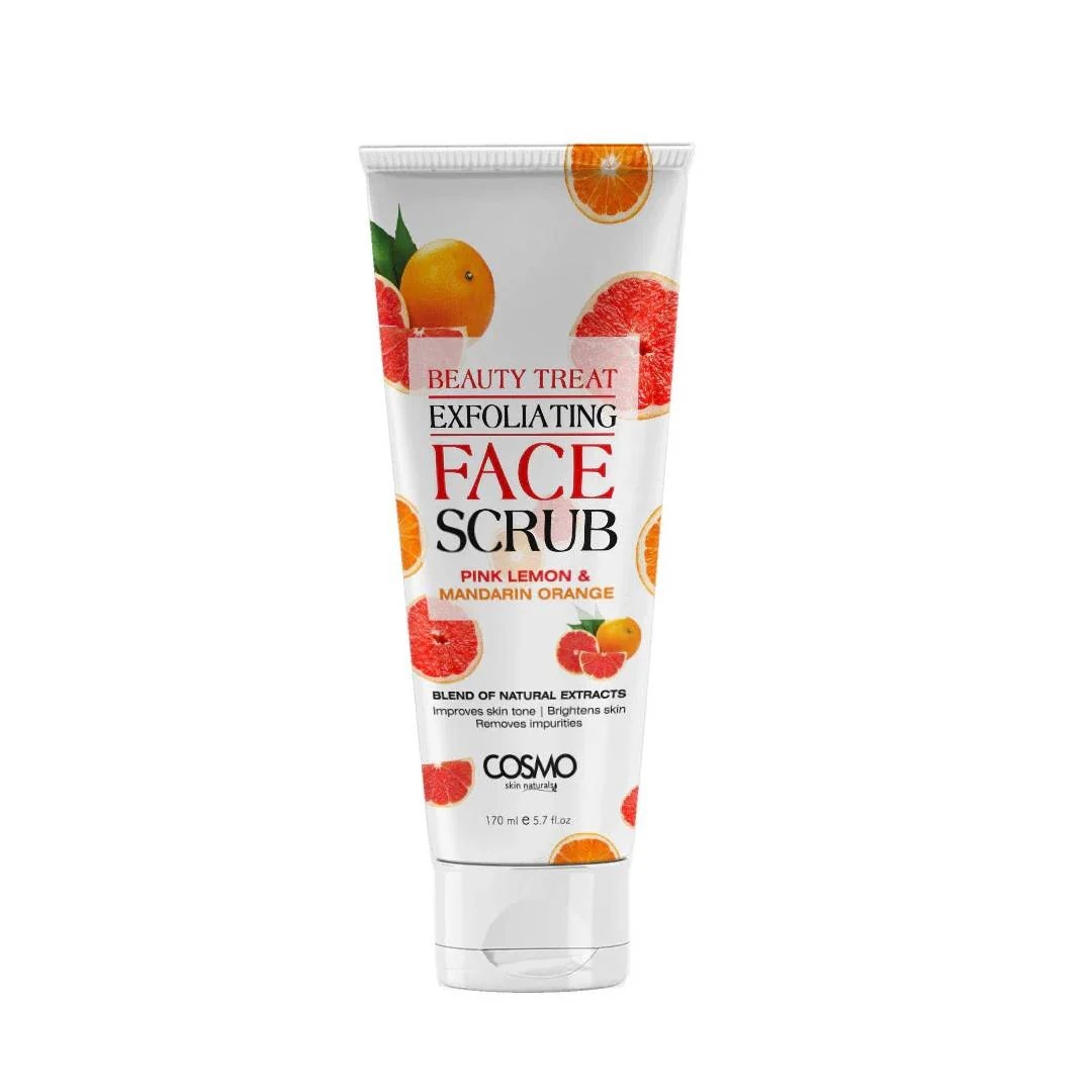 COSMO FACE SCRUB PINK LEMON 170 ML