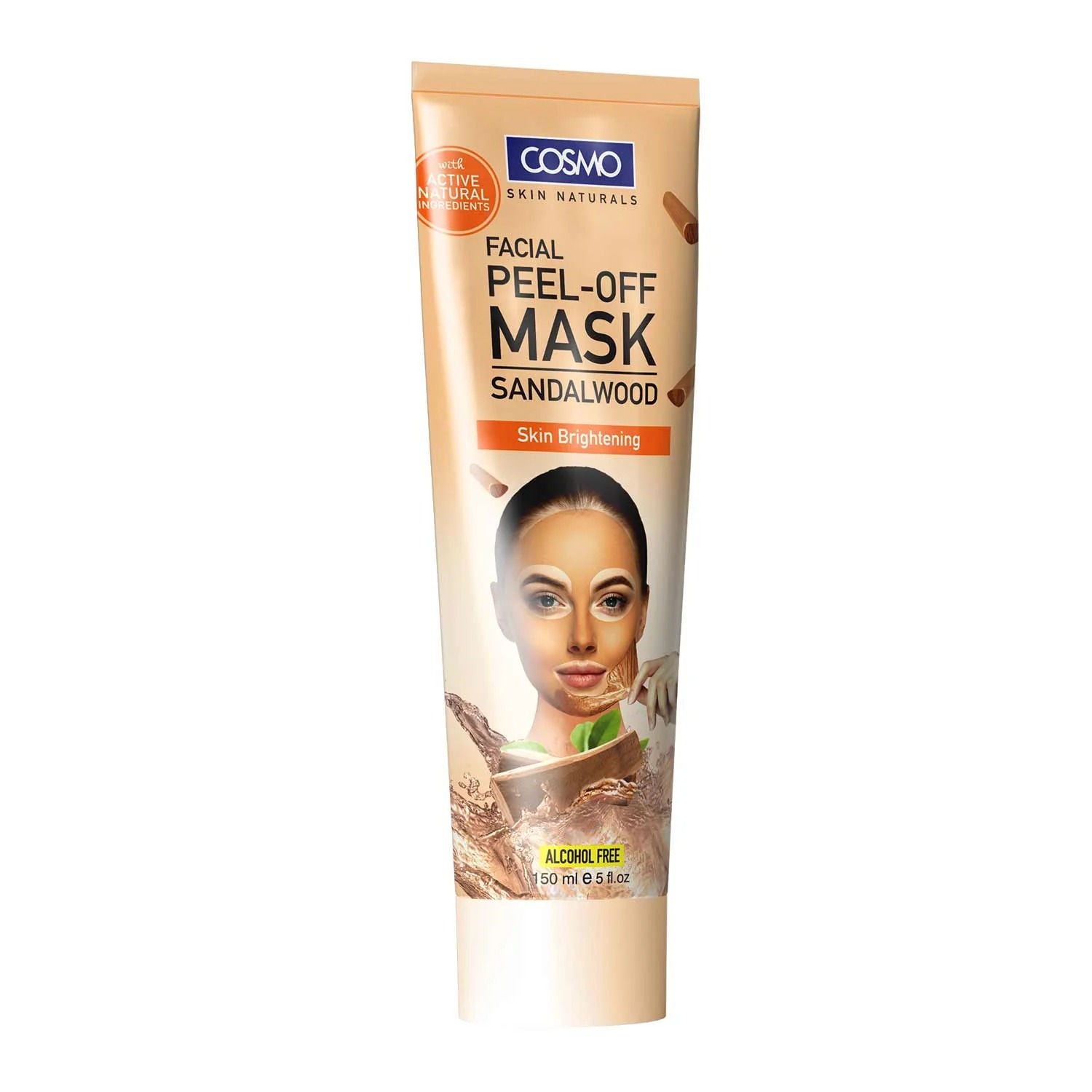 COSMO PEEL OFF MASK SANDALWOOD 150ML