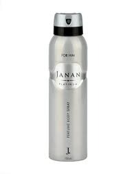 J. JANAN PLATINIUM BODY SPRAY 150ML
