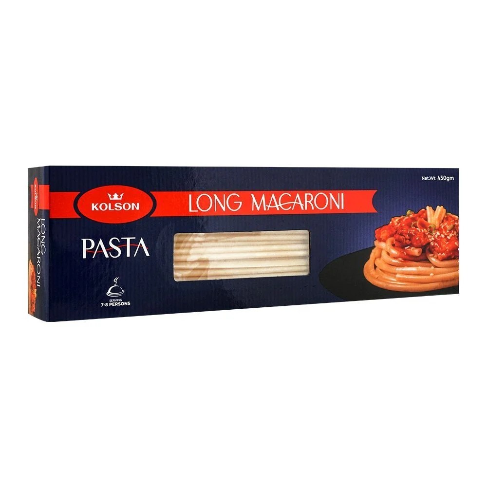 KOLSON LONG MACARONI 450 GRMS