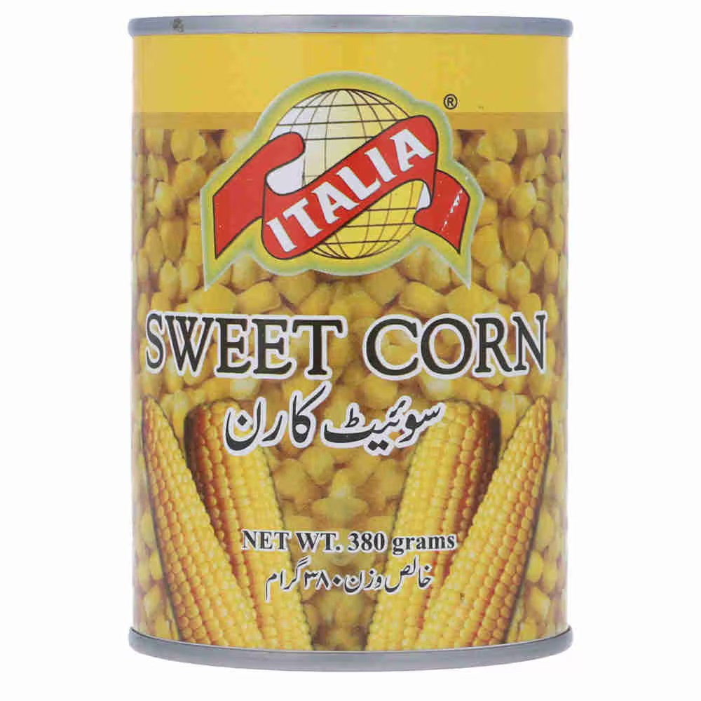 ITALIA SWEET CORN TIN 380 GRMS