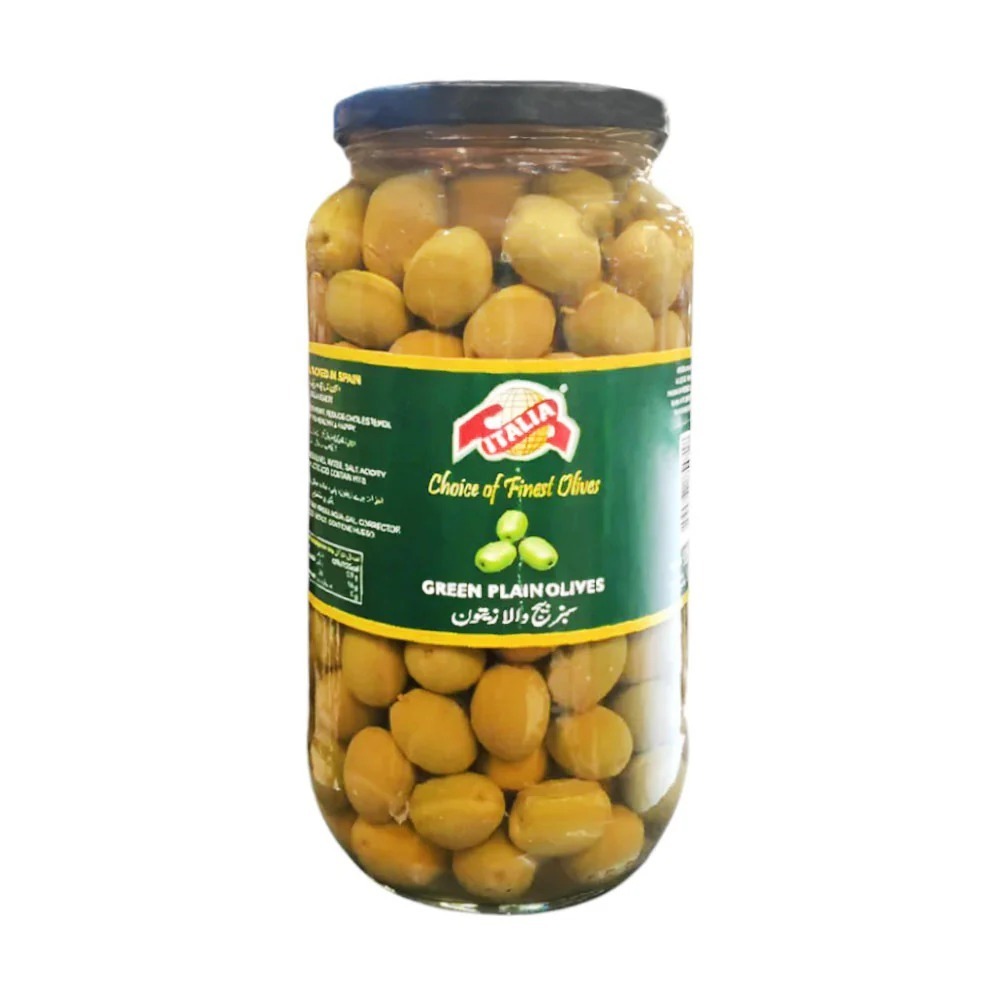 ITALIA GREEN PLAIN OLIVES 935 GRMS