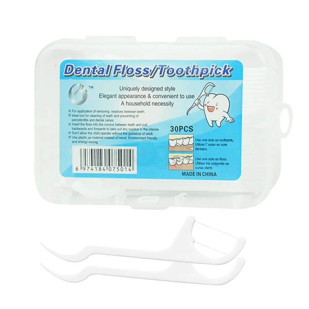 FLOSS TOOTH PICKS 30 PCS