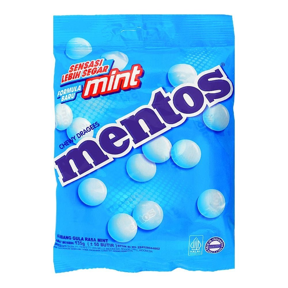 MENTOS CHEW POUCH MINT