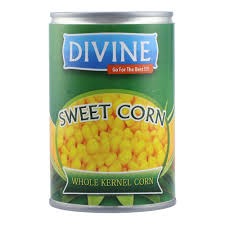 DIVINE SWEET CORN 380 GRMS