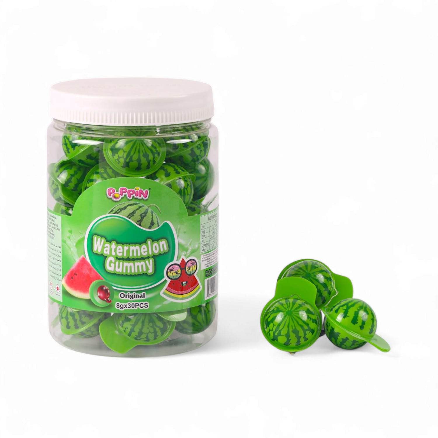 GUMMY JELLY WATERMELON 8G 1PC