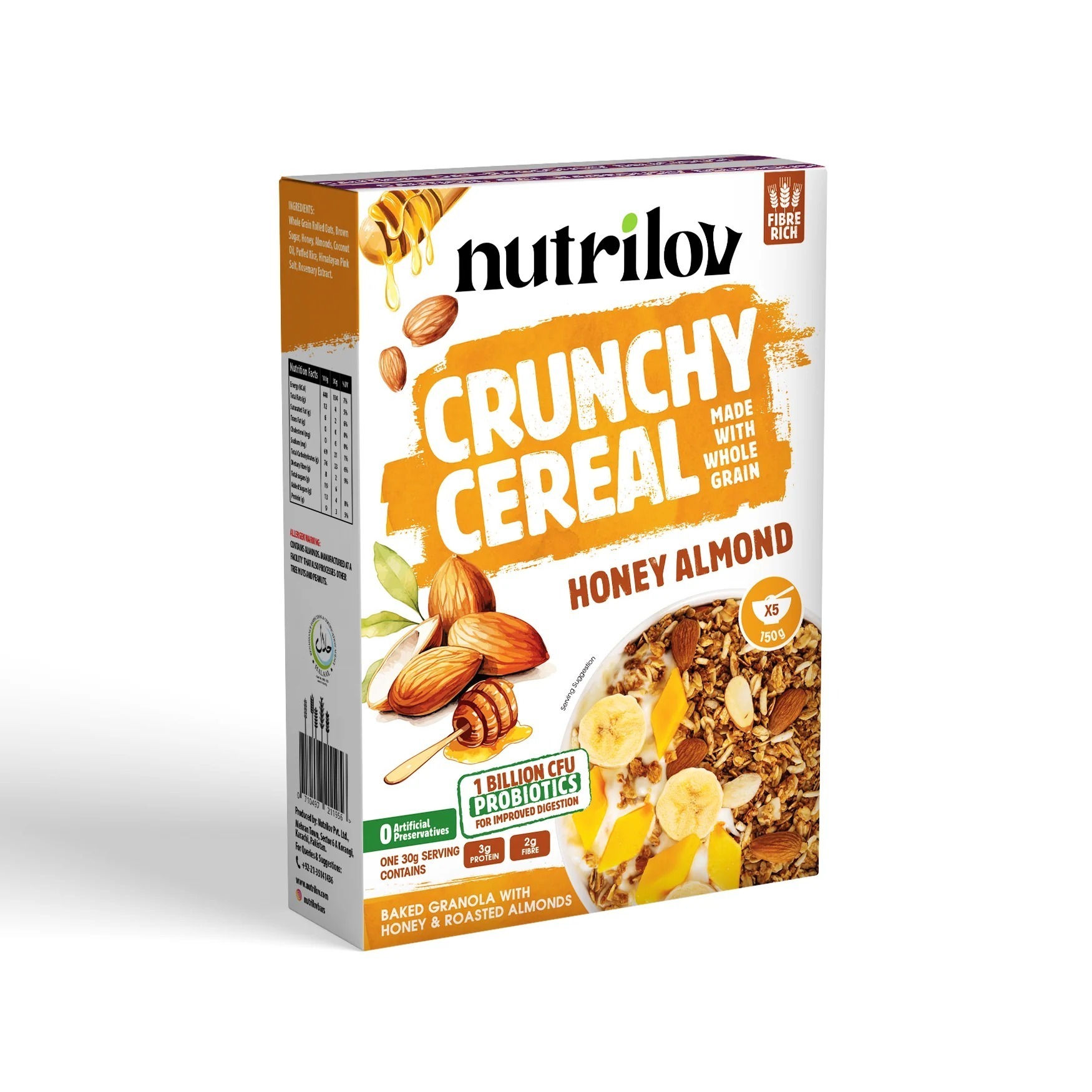 NUTRILOV CEREAL H/A 150GM