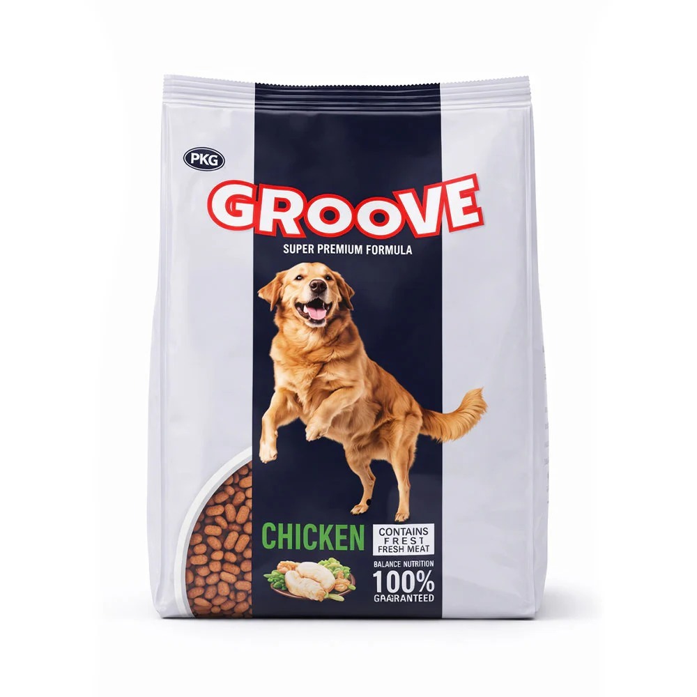 GROOVE CHICKEN DOG FOOD 1.2KG