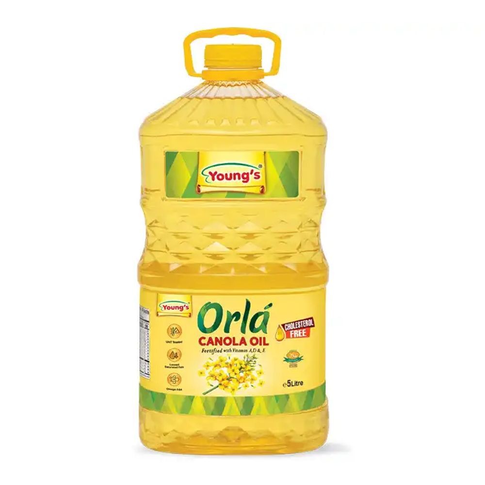 YOUNGS ORLA COOKING OIL 5LTR BTL