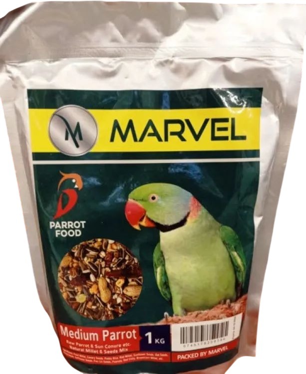 MARVEL MEDIUM PARROT 4 RAW PARROT 1KG