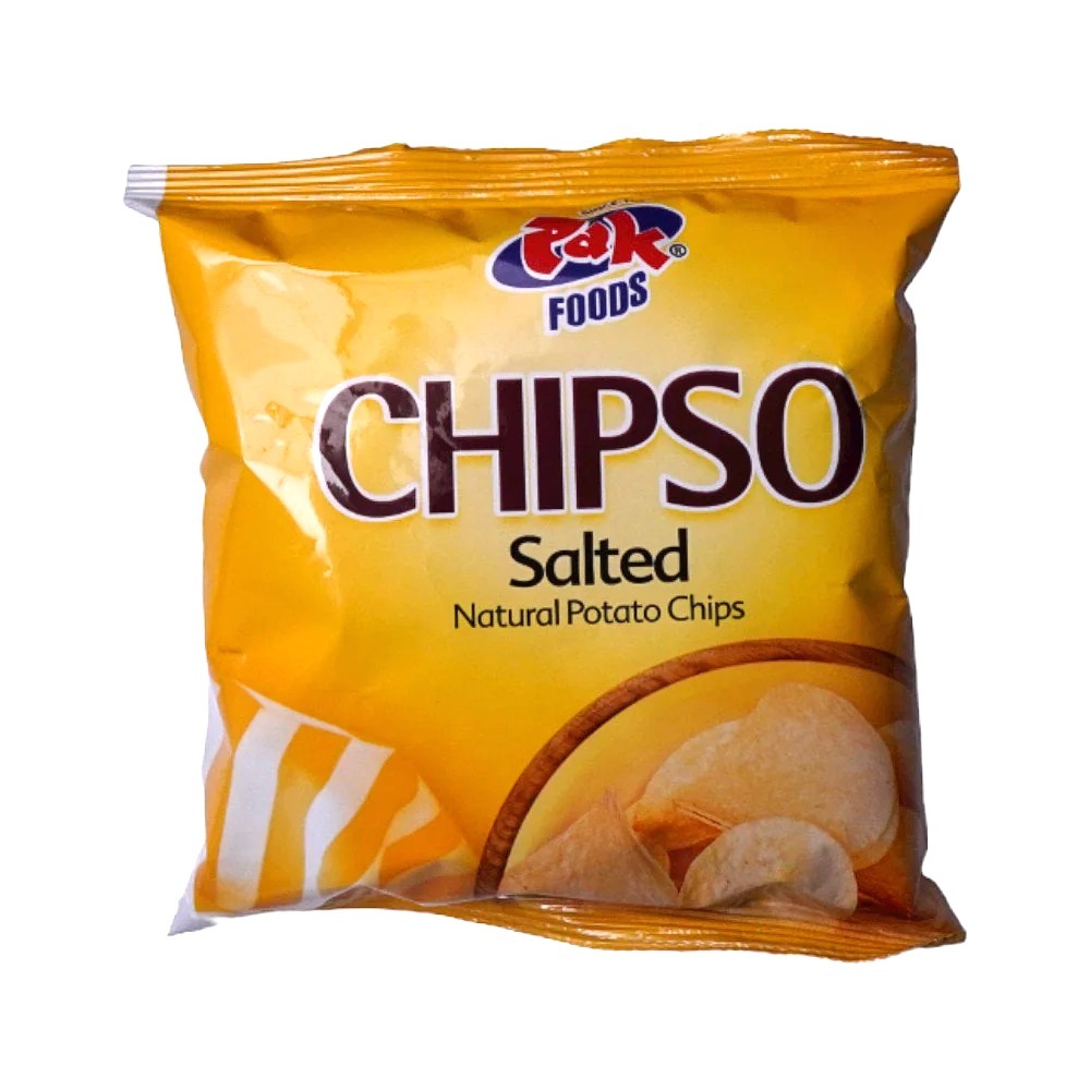 PAK FOOD PLAIN SALTED CHIPS 150G