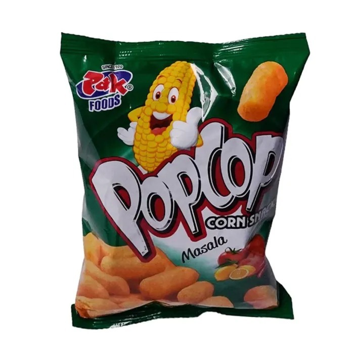 P-F POP COP CORN SNACKE MASALA chips 33grms
