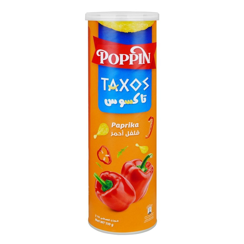 POPPIN TAXOS PAPRIKA 110GM Chips