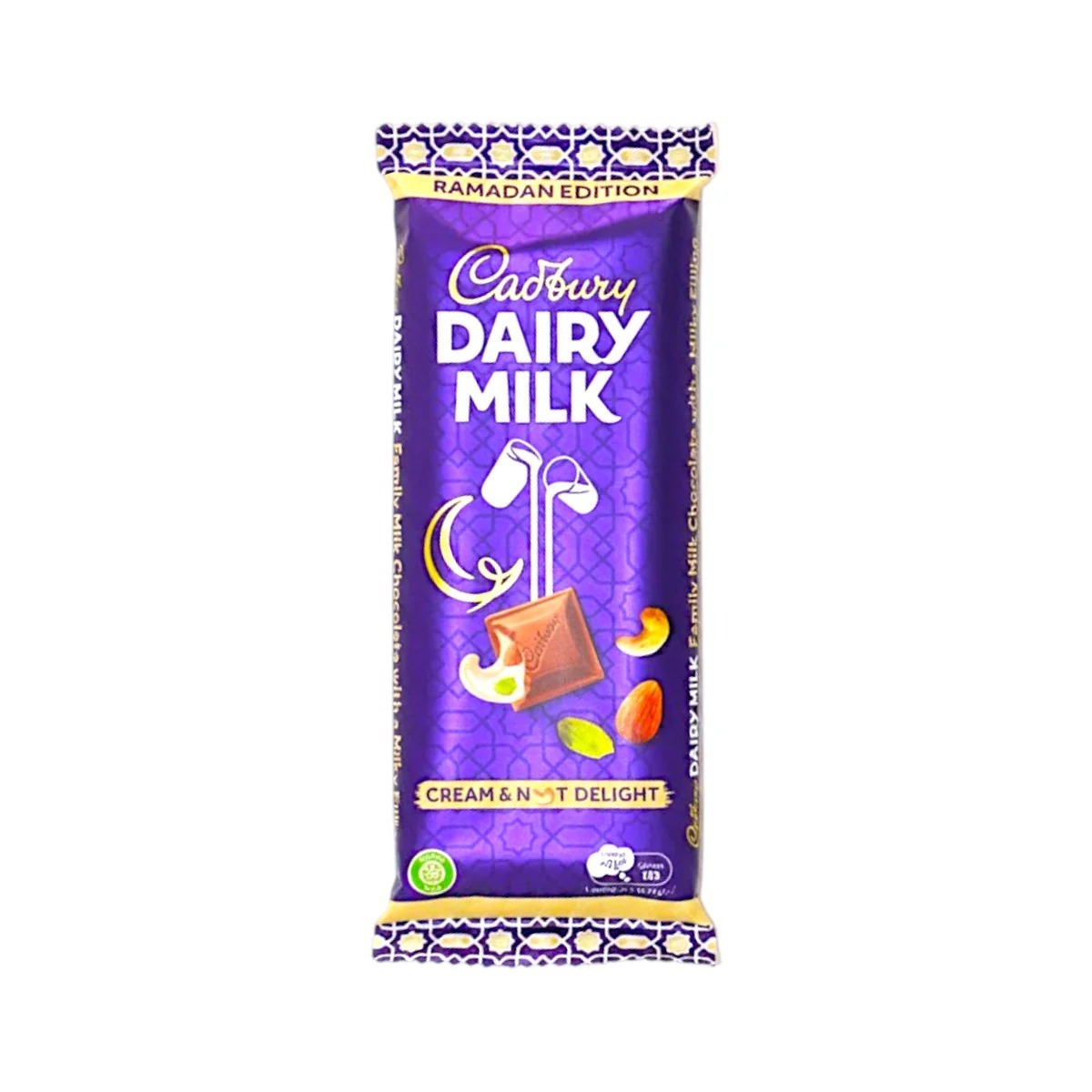 CADBUURY DAIRY MILK CREAM & NUT DELIGHT 95G
