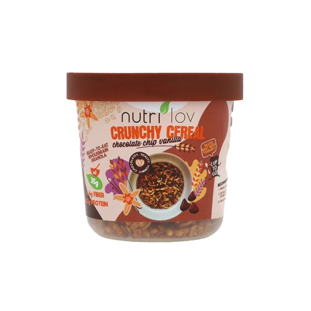 NUTRILOV CRUNCHY CEREAL 70 GRMS COCOA