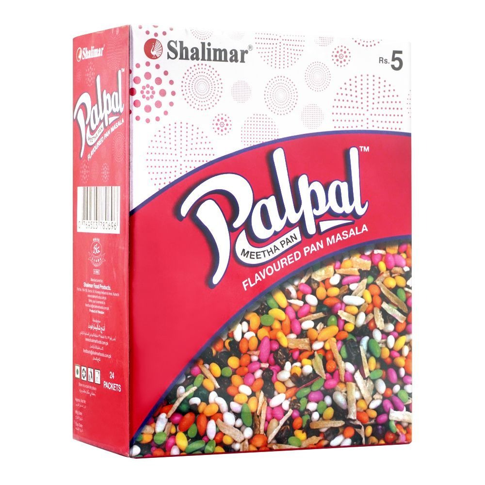 SHALIMAR PALPAL METHA PAN MSALA  RS.5
