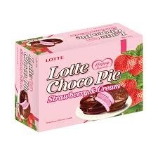 LOTTE CHOCO PIE STRAWBERY