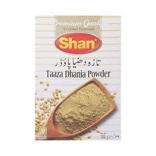 SHAN TAZA DHANIA POWDER 90 GRMS