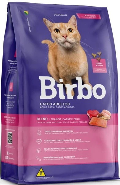 BIRBO CAT FOOD BLEND BEEF & FISH 1KG