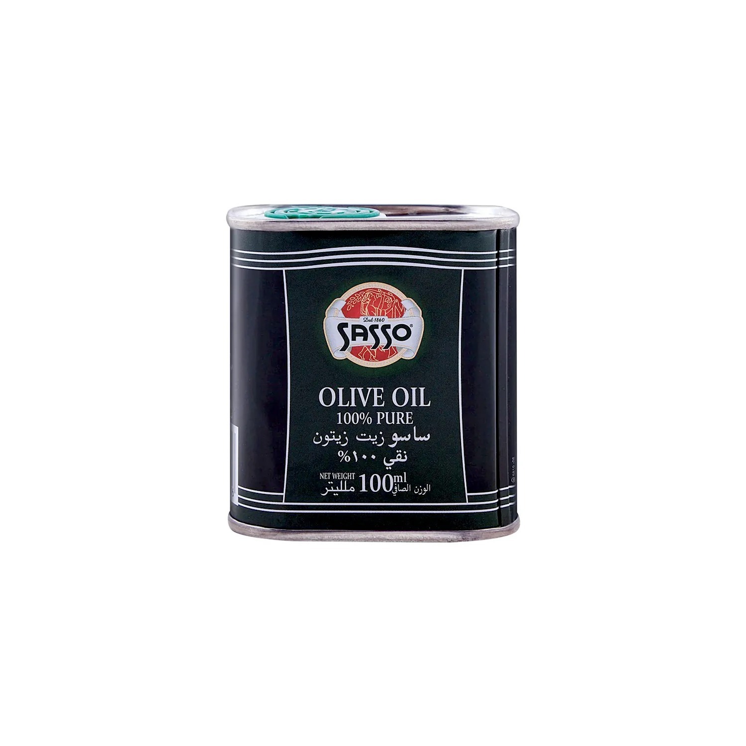 SASSO OLIVE OIL 100 ML TIN