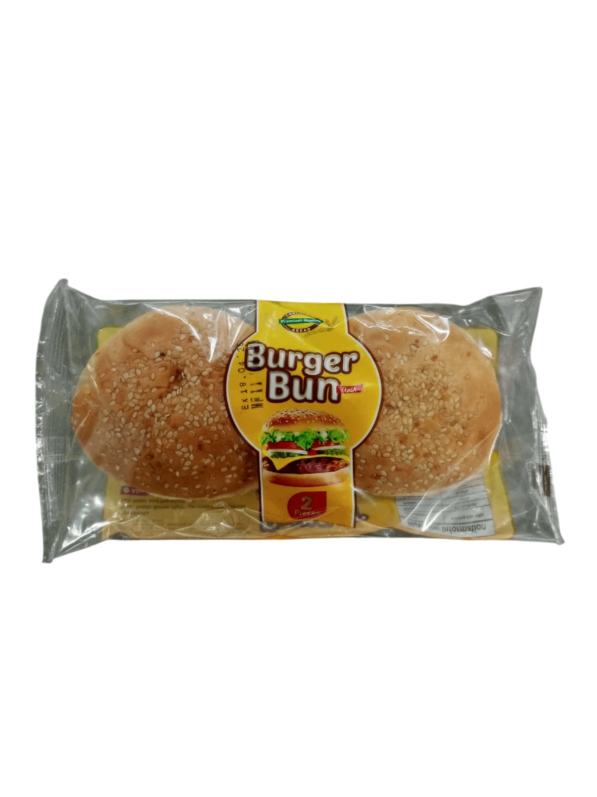 CONTINENTAL BURGER BUN 2 PCS 110 GRMS