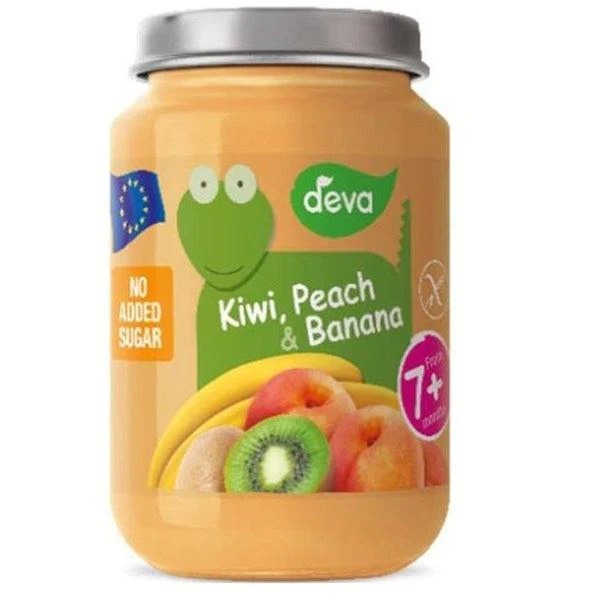 DEVA ORGANIC KIWI PEACH & MANGO 190G