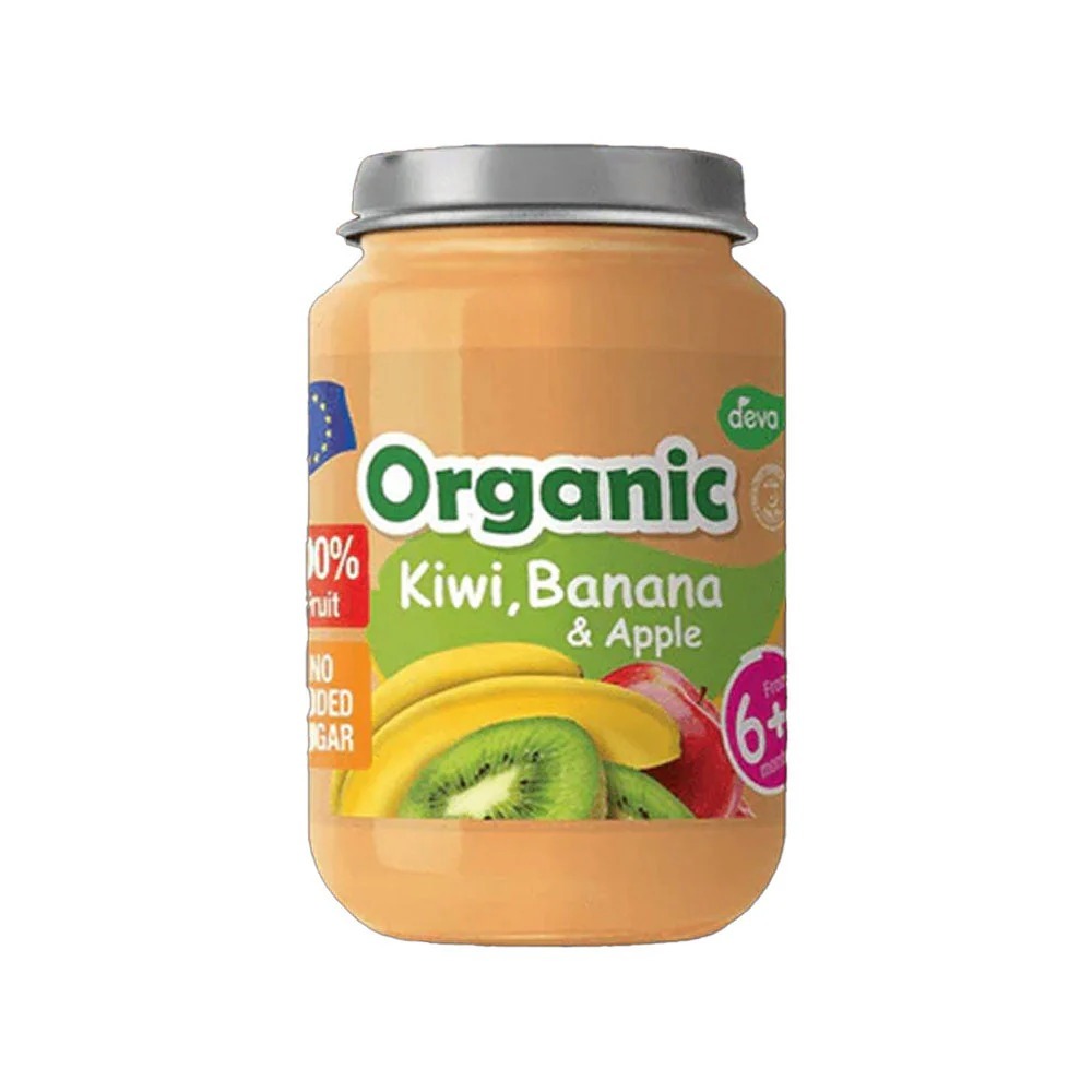 DEVA ORGANIC KIWI BANANA & APPLE 190G