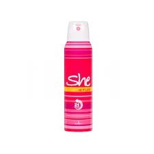 SHE BODY SPRAY 150 ML ( FUN)