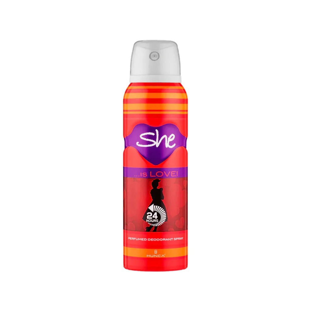 SHE BODY SPRAY 150 ML ( LOVE)