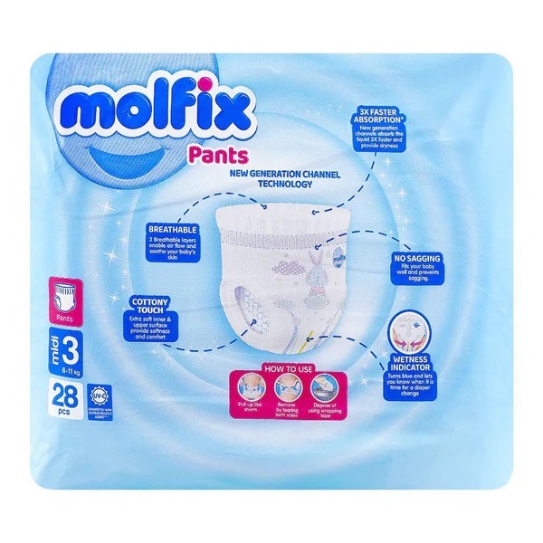 MOLFIX PANTS XXX 28PCS