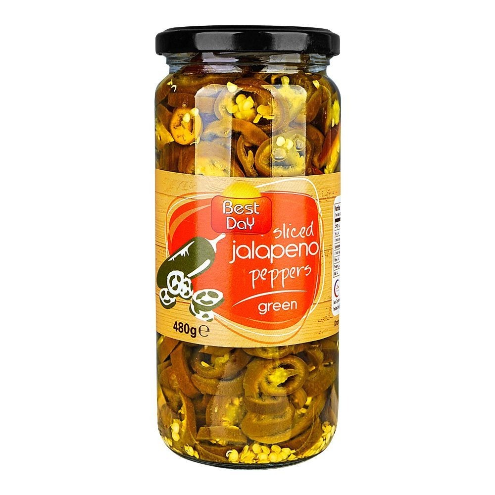 BEST DAY JALAPENO PAPERS GREEN 480GM