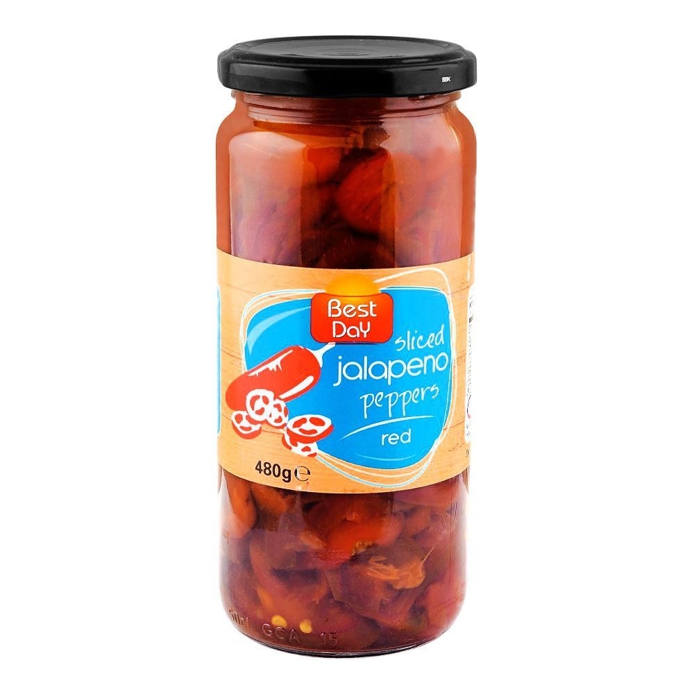 BEST DAY RED JALAPENO PEPPER 480G