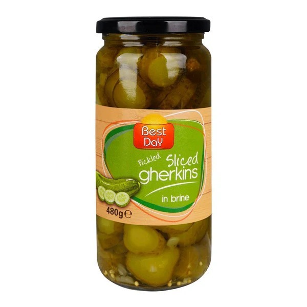 BEST DAY SLICED GHERKINS 480G