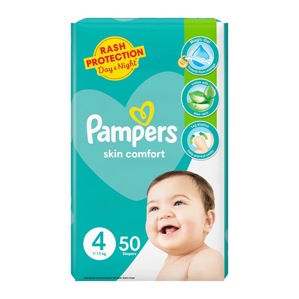 PAMPERS SKIN COFORT PANTS – 4 50 PCS PAC
