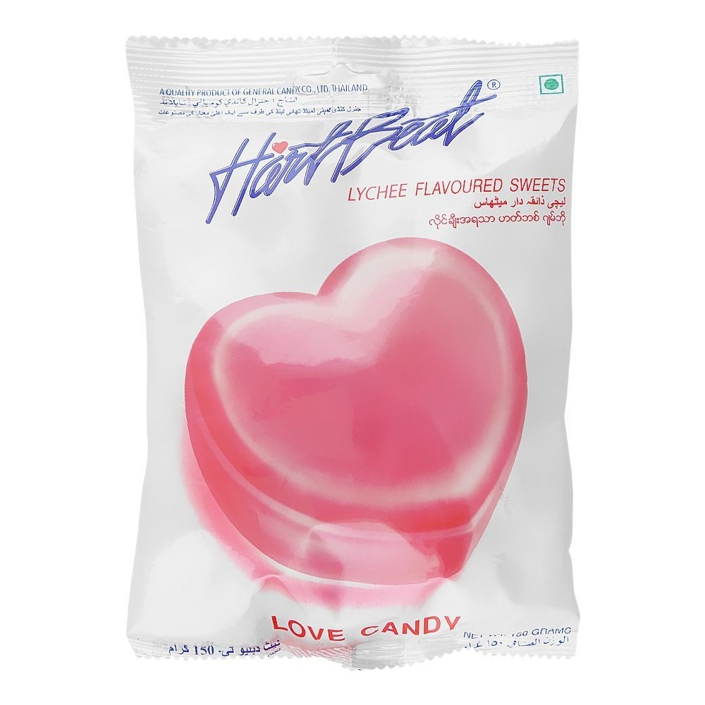 HEART CANDY LYCHEE 150GM