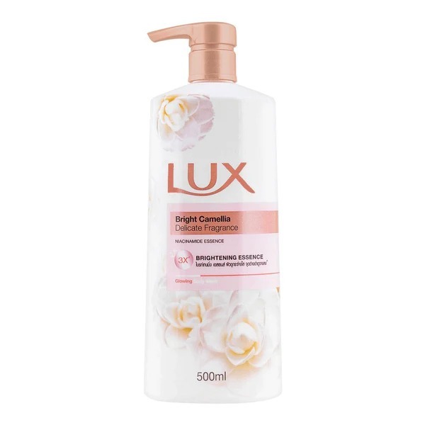 LUX BODY WASH 500ML BRIGHT CAMELLIA