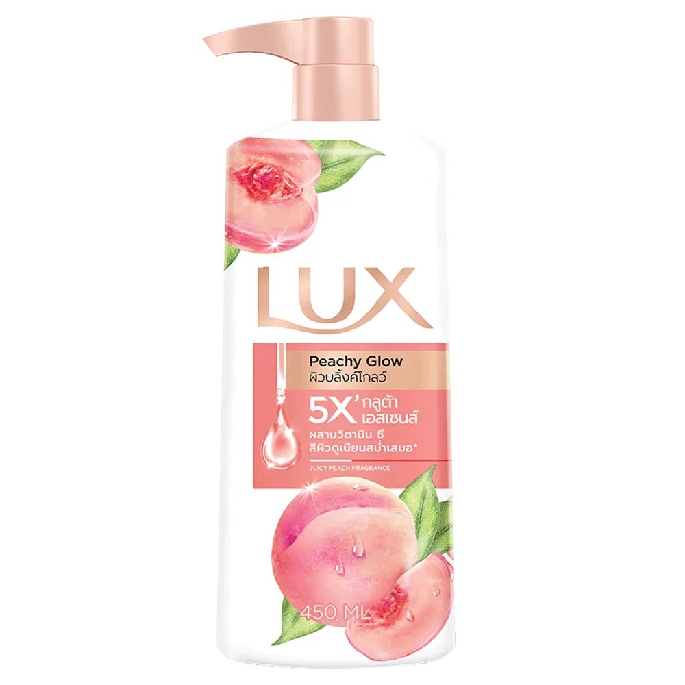 LUX BODY WASH 500ML COOLING PEACH