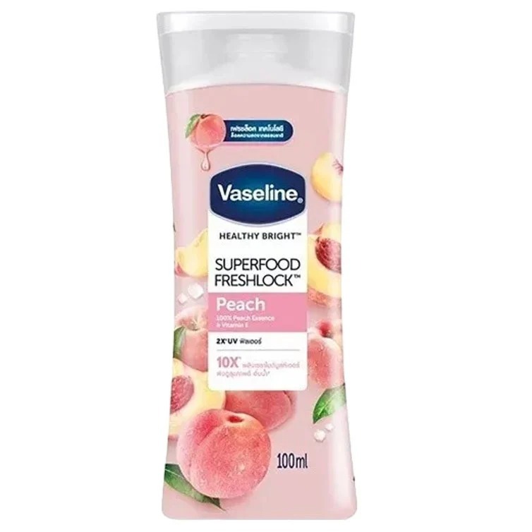 VASELINE LOTION PEACH 100 ML