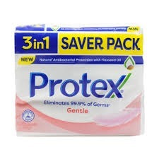 PROTEX GENLTE SOAP 3 IN 1 PACK