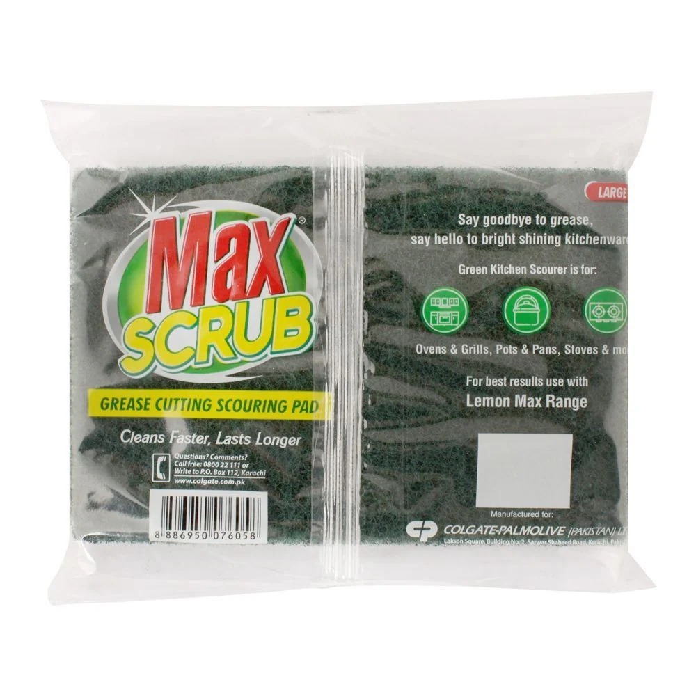 MAX SCRUB PAD 3IN1 BACHAT PACK