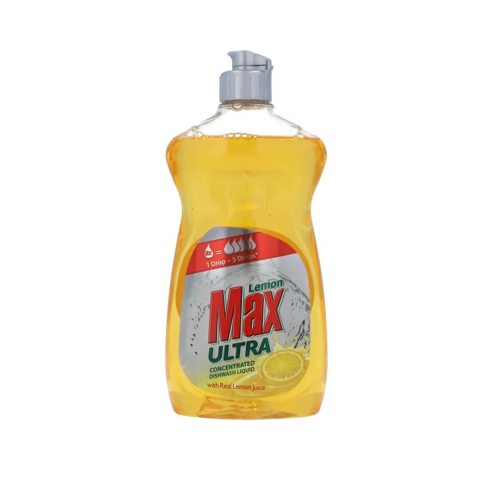 Lemon  MaxUltra  YellowDishwash Liquide 500ml