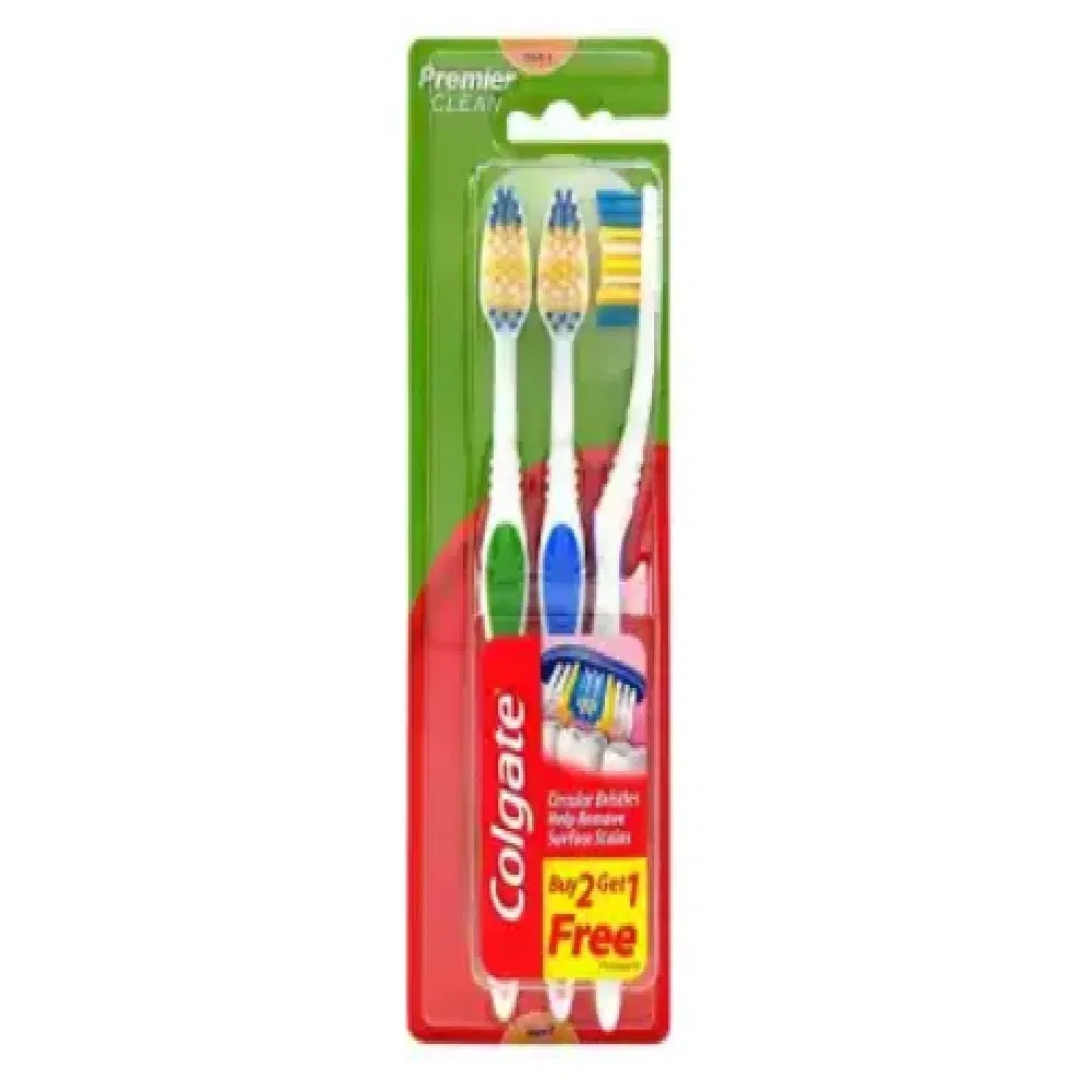 COLGATE E-CLEAN SOFT Teeth Brush TRIPLE PACK