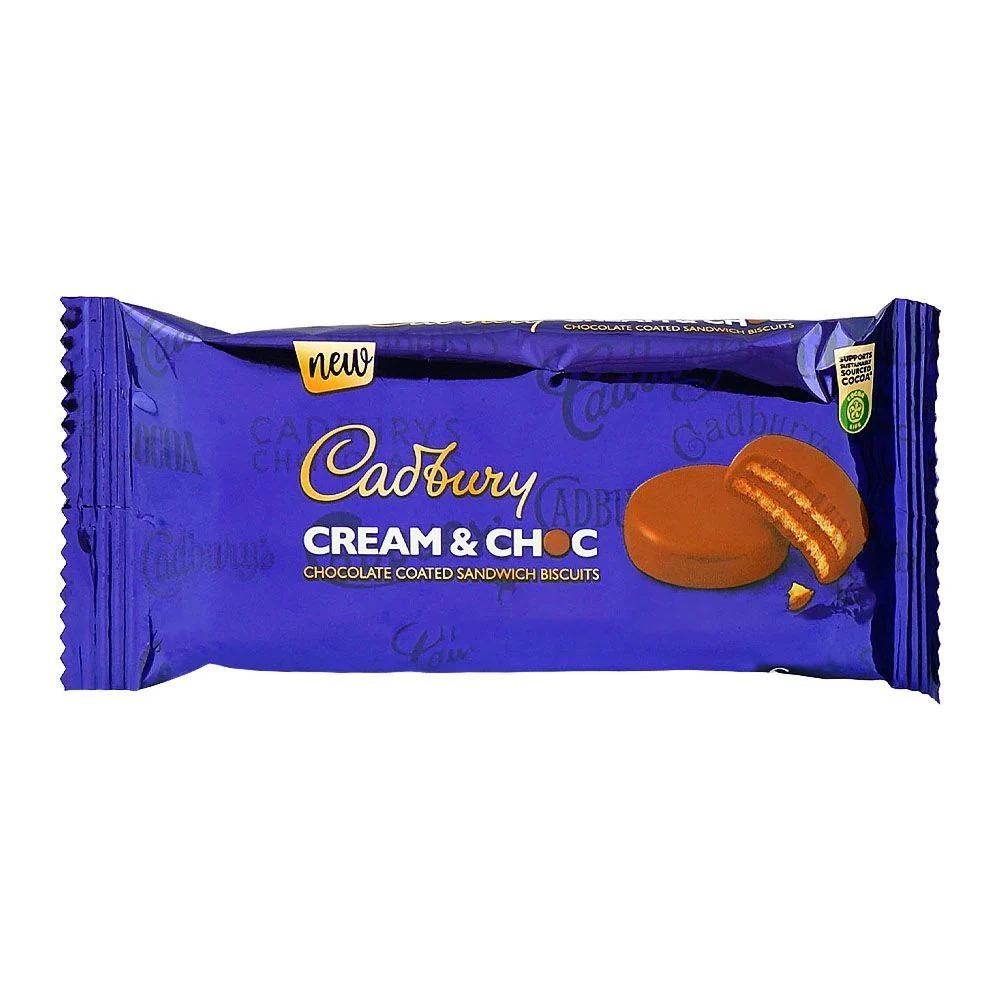 CADBURY CREAM AND CHOCO Biscuite