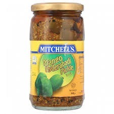 MITCHELLS MANGO HYDERABDI PICKLE 340G